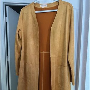 Yellow Suede Jacket